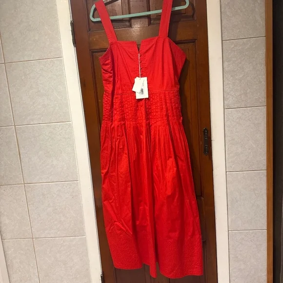 The Great Day Break Sleeveless Pleated Midi Dress - Picture 5 of 8